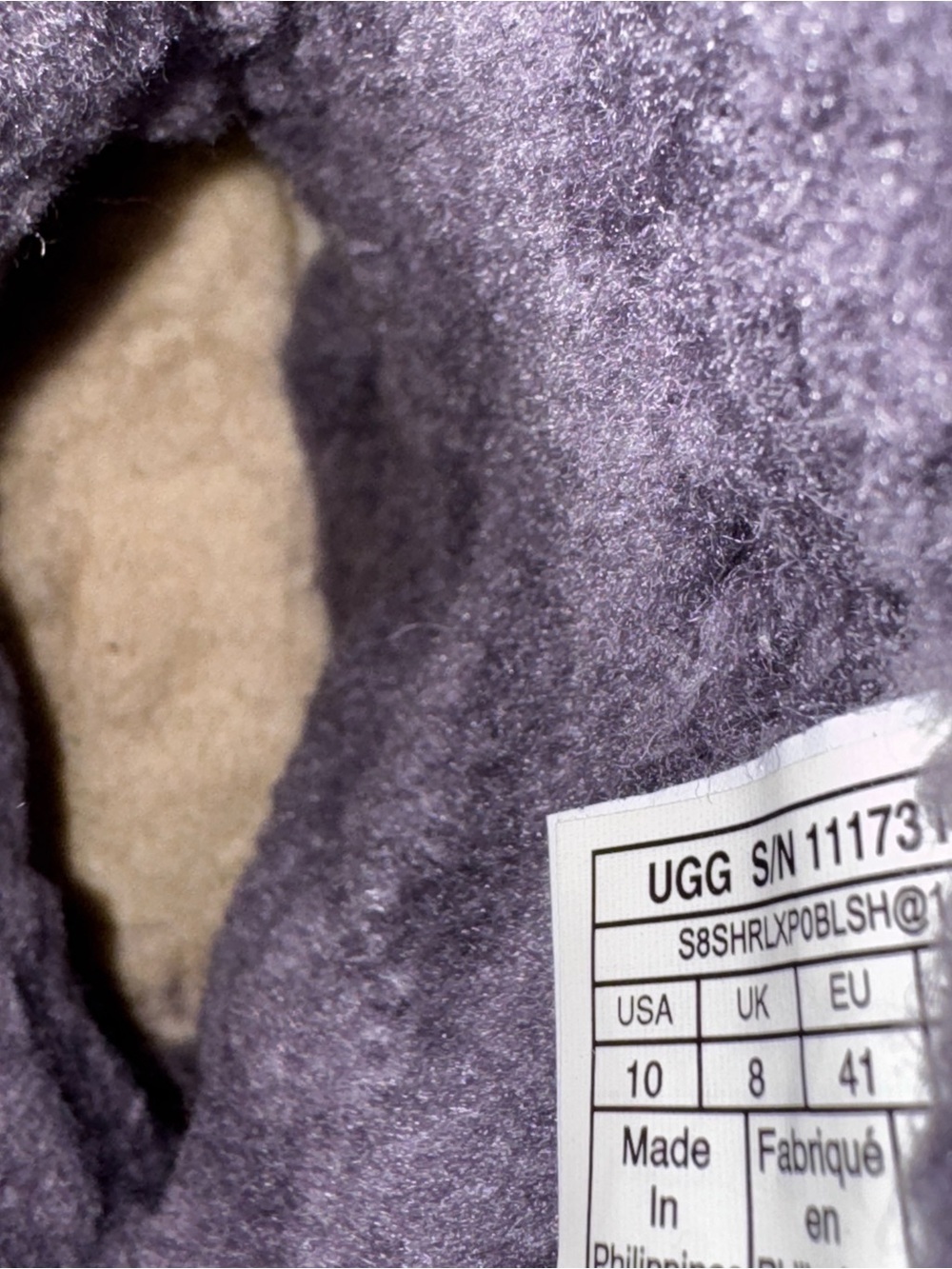 UGG Women’s Classic Short Blossom Boot Gray Floral Design Size 10 - Picture 7 of 11
